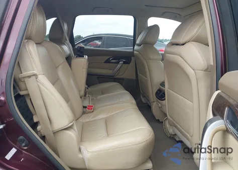 2011 Acura Mdx Technology Package from USA, damaged, VIN 2HNYD2H63BH534355